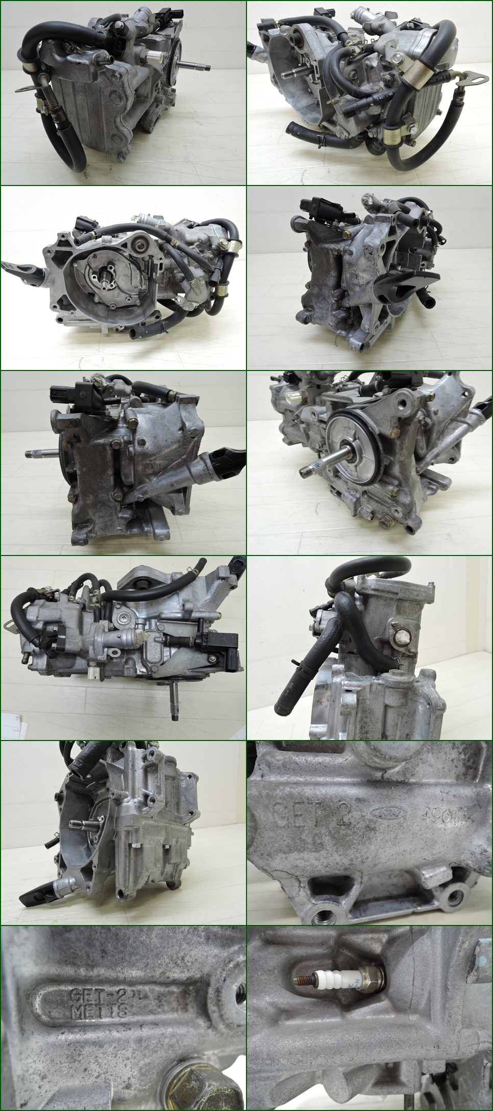 AA7420 Honda Dio Z4 AF63 engine original actual work remove : Real